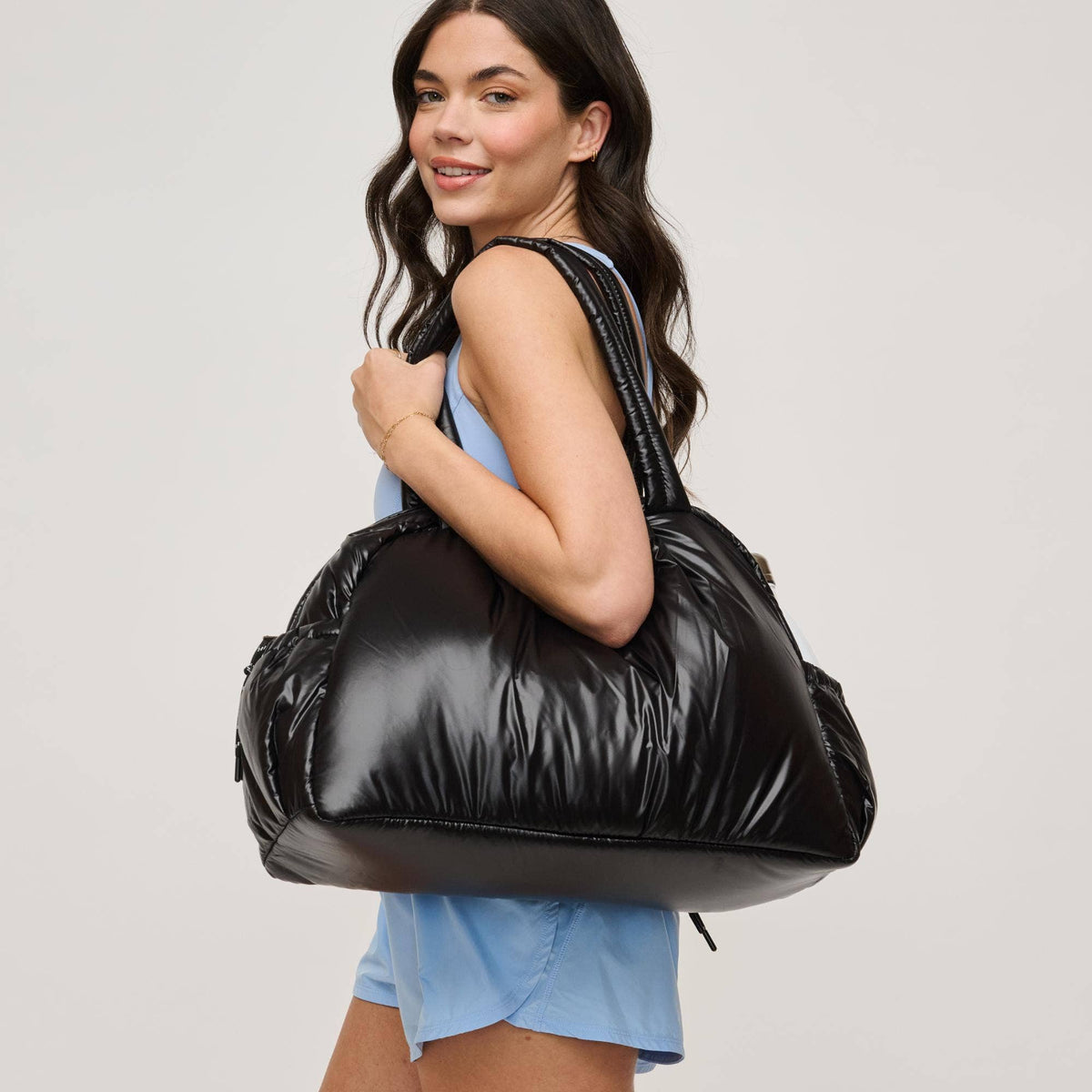 Nylon Dome duffel Bag