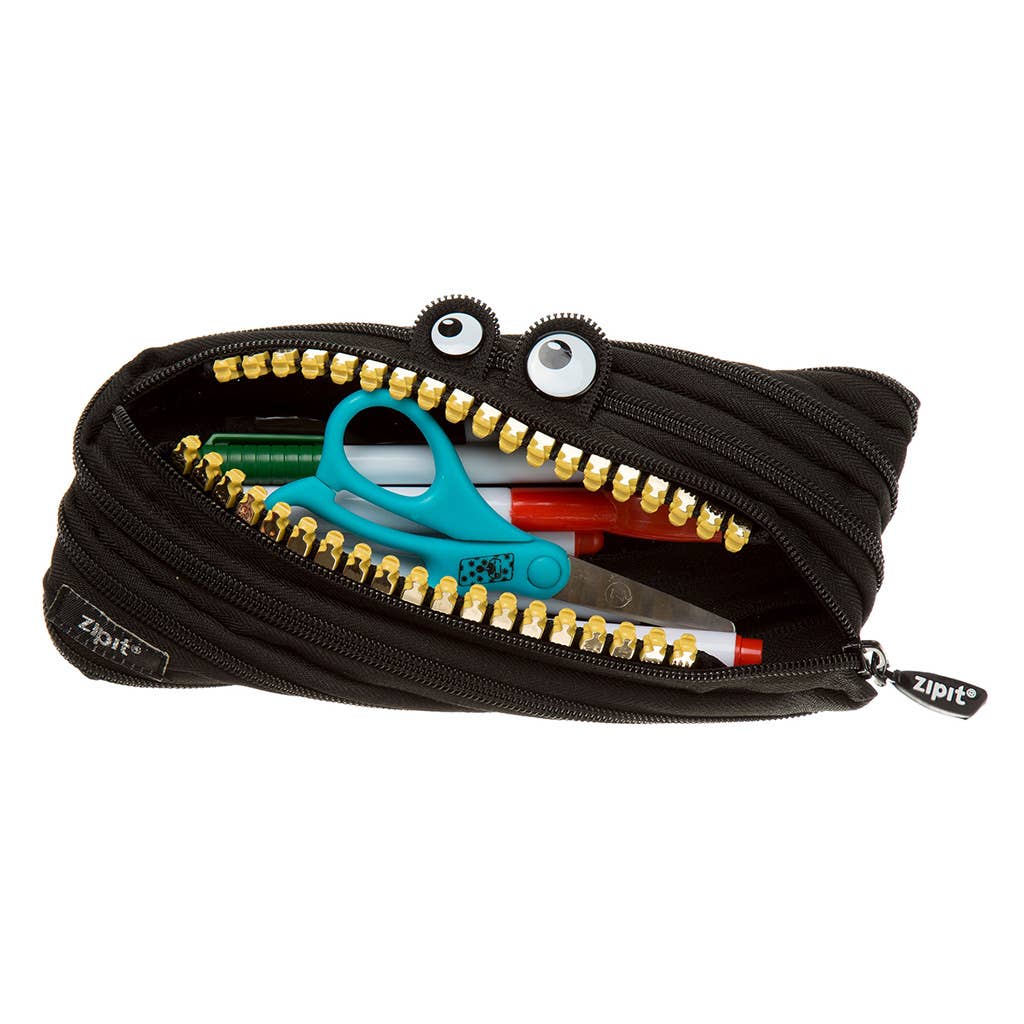 ZIPIT Grillz Monster Pencil Case - Black