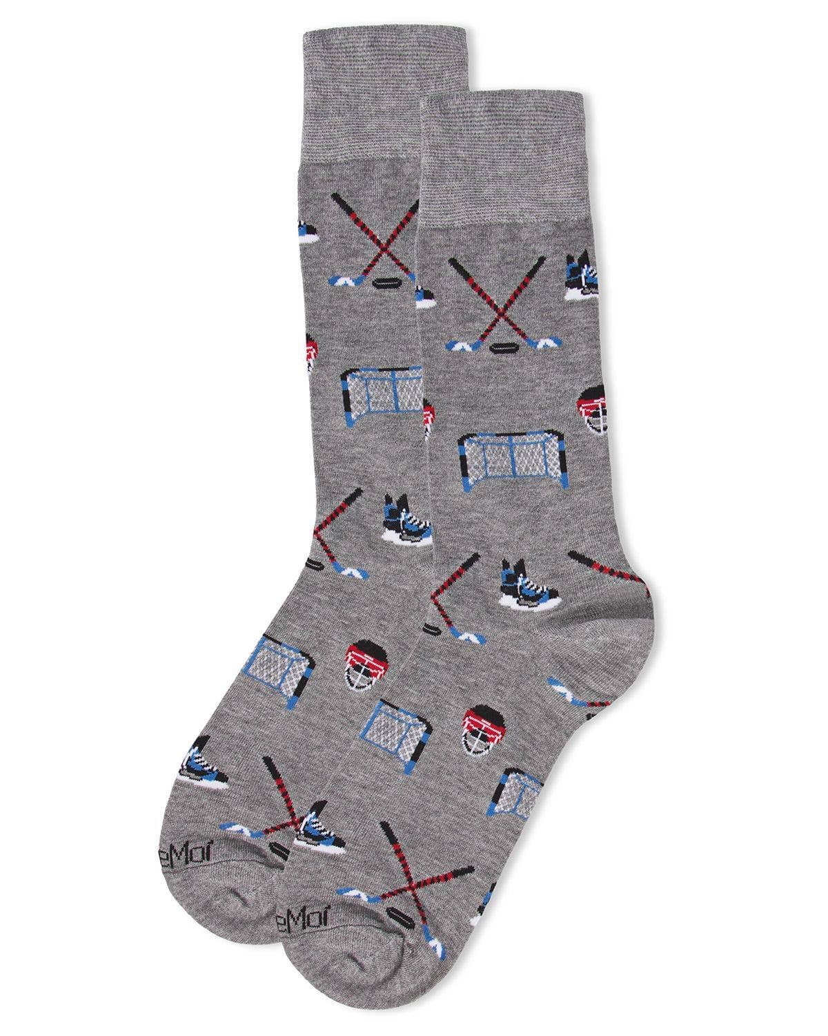 Chaussettes montantes pour les amoureux du hockey