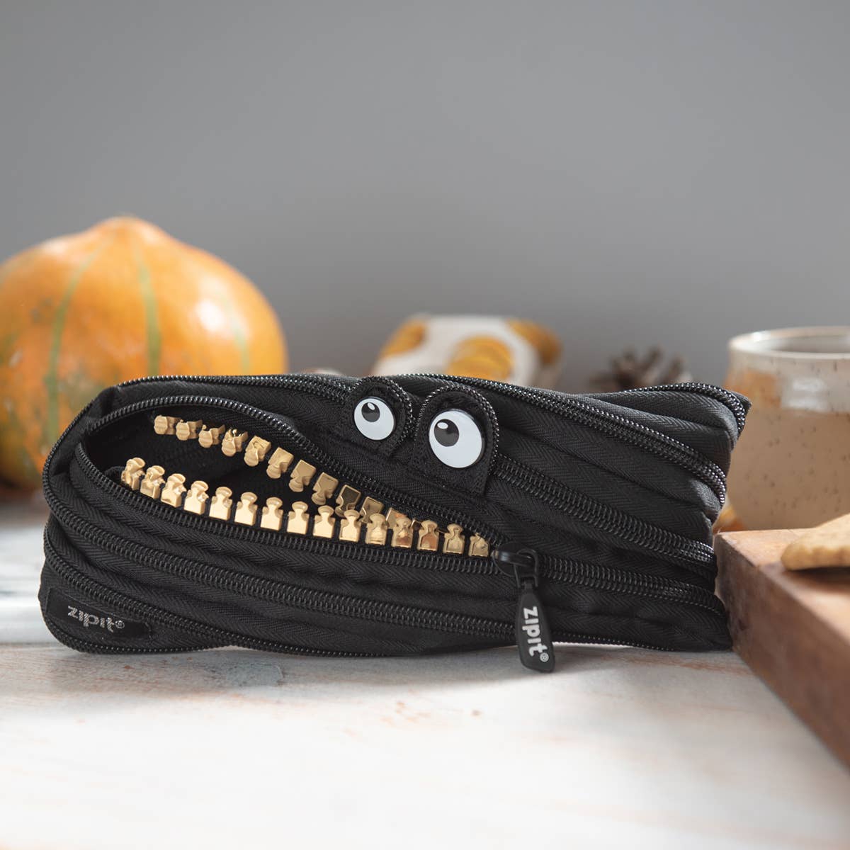 ZIPIT Grillz Monster Pencil Case - Black