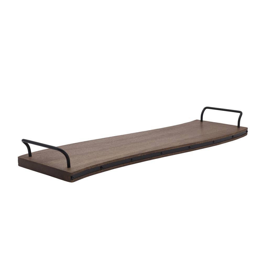Longue planche de table en bois de manguier, 30 po