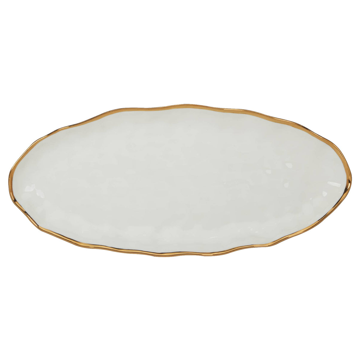 Gold Oval Platter