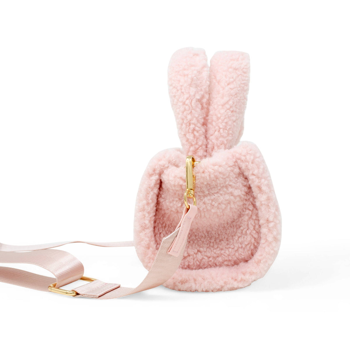 Mini Sherpa hand Bag: Pink