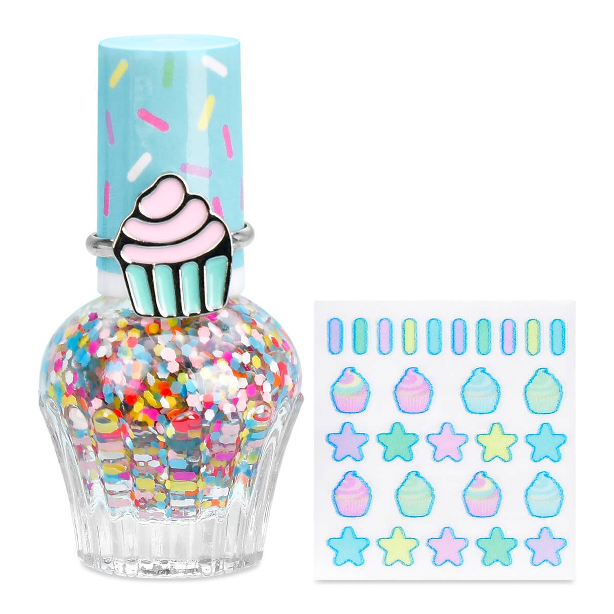 Sprinkles Nail Polish Ring Set