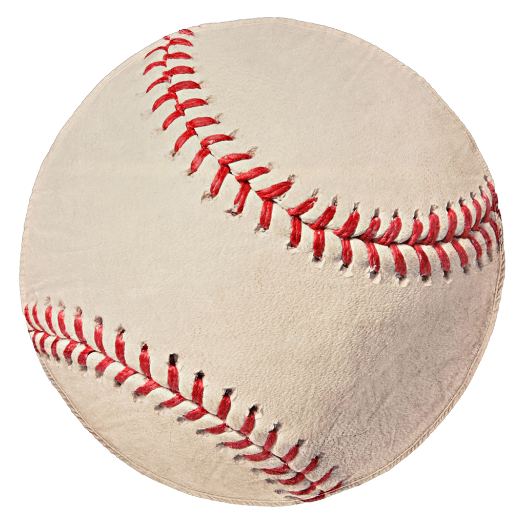 Couverture de sac de couchage ronde de baseball de 60 pouces de diamètre
