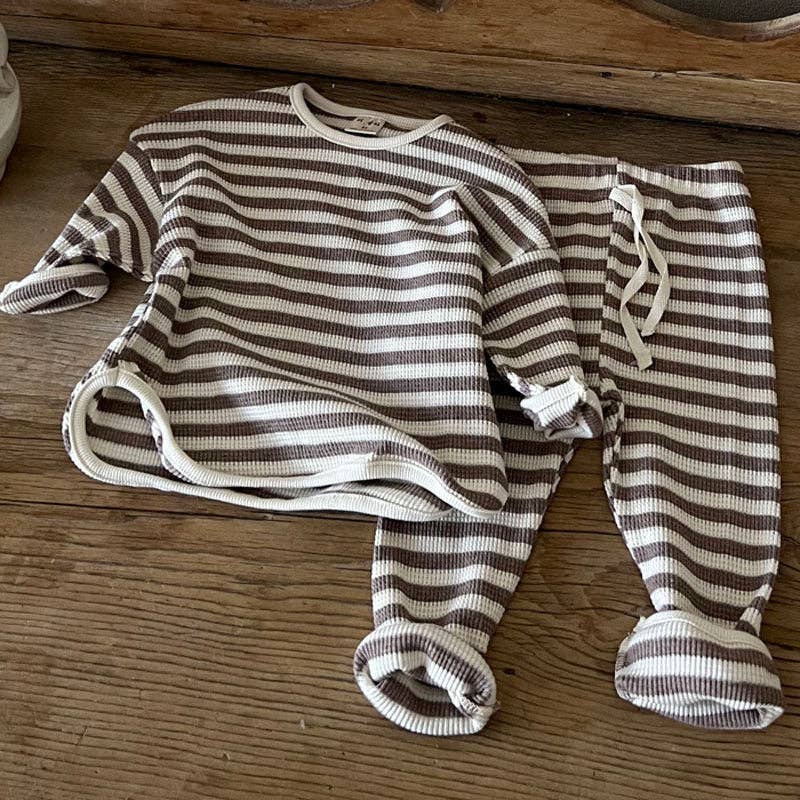 Waffle Knitted Fabric Set