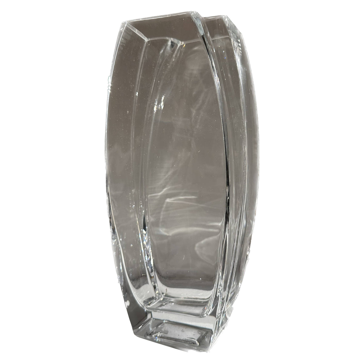 Corner-Cut oval vase