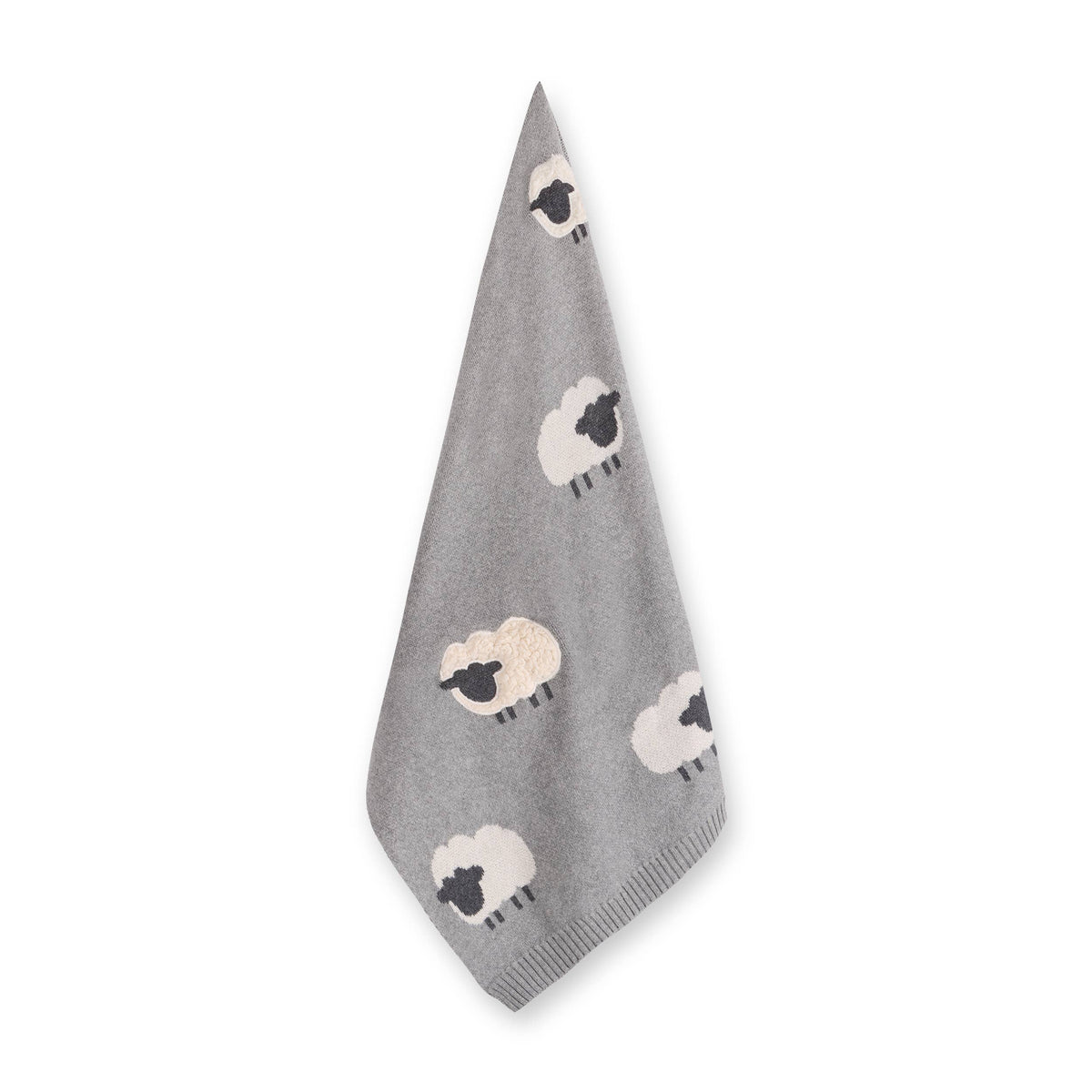 Personalized Wooly Sheep 3D Organic Cotton Baby Blanket