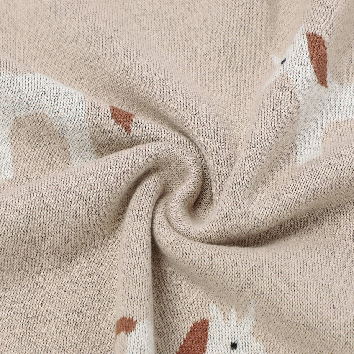 Couverture Personnalisée - Licorne Crème