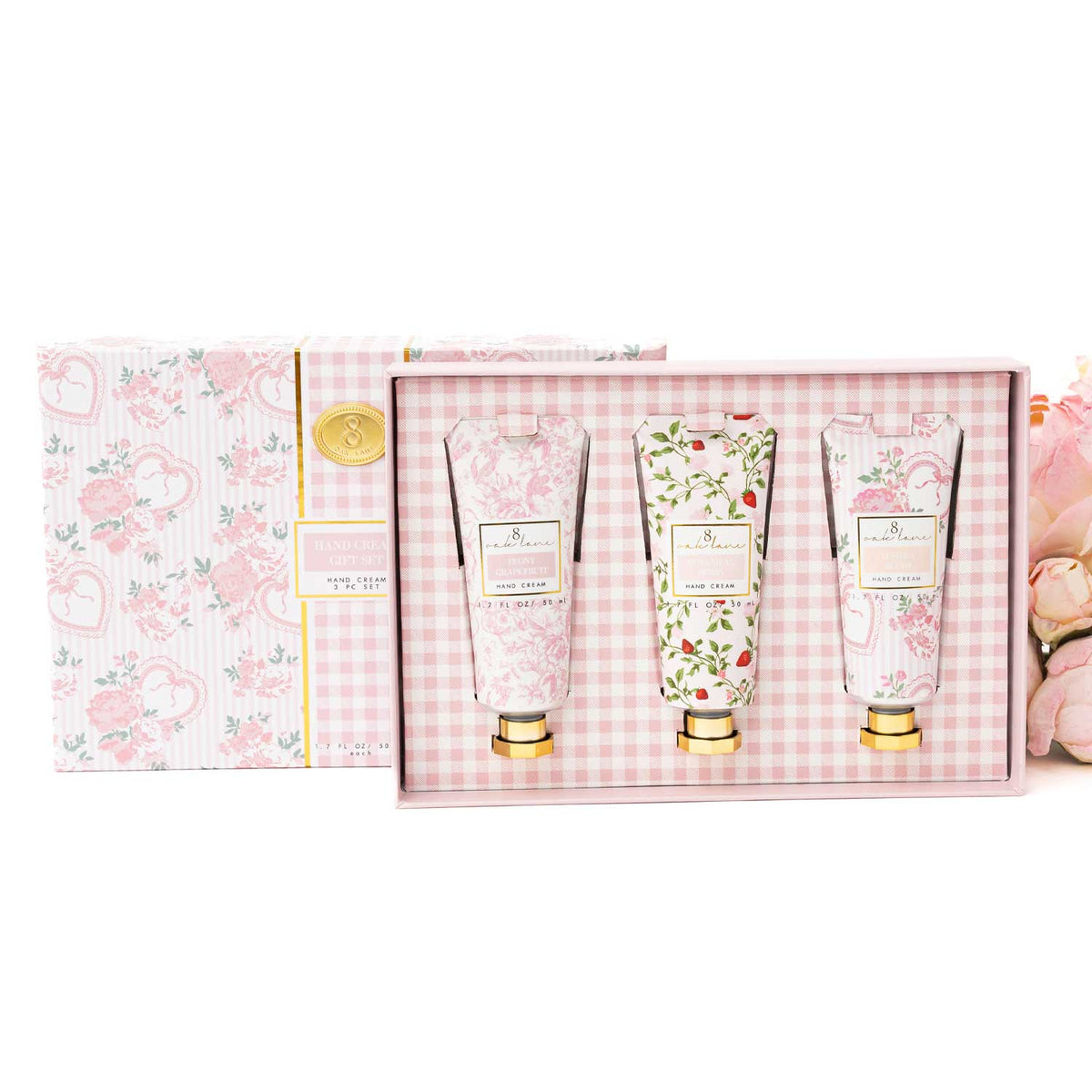 Coffret de 3 Crèmes Mains Sweetheart Blooms
