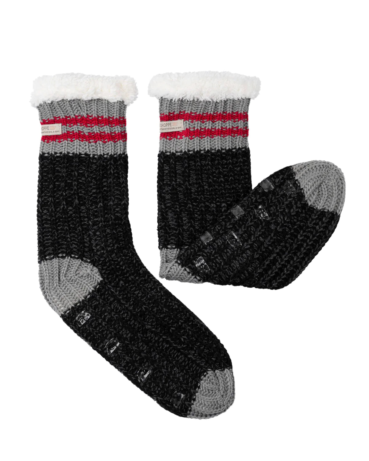 Canadiana Lounge Socks - Dark Smoked Pearl