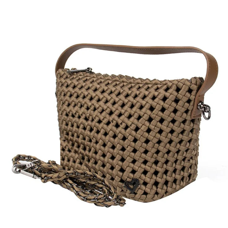 Bordon Small Hand-knotted Tote -taupe