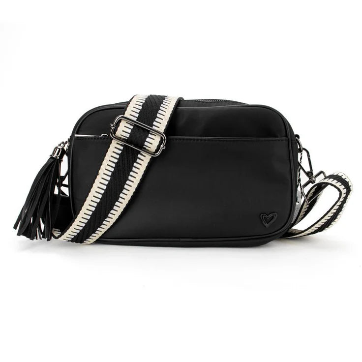 Brooklin Crossbody Bags - Matte Black