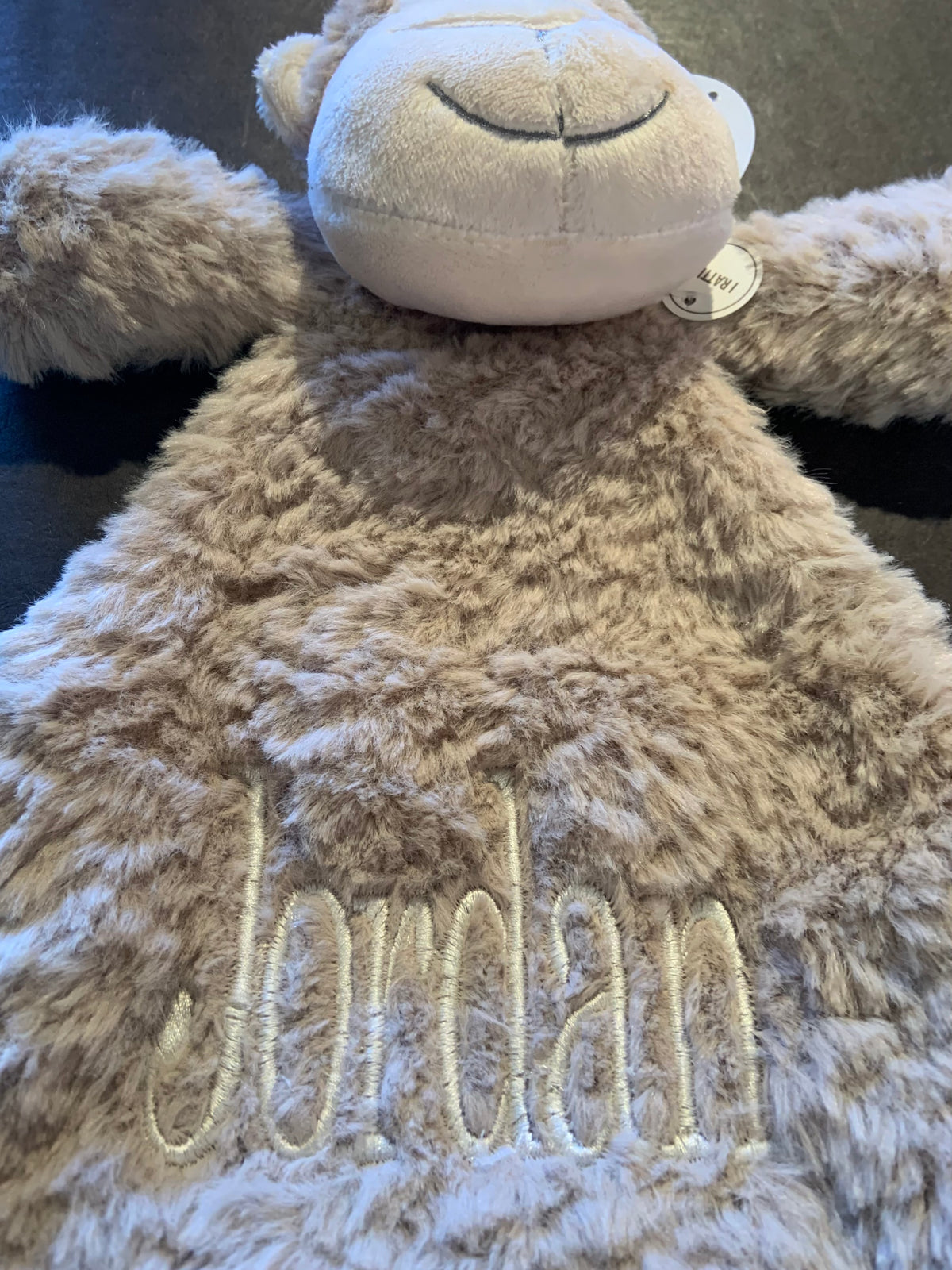 Monkey rattle lovey