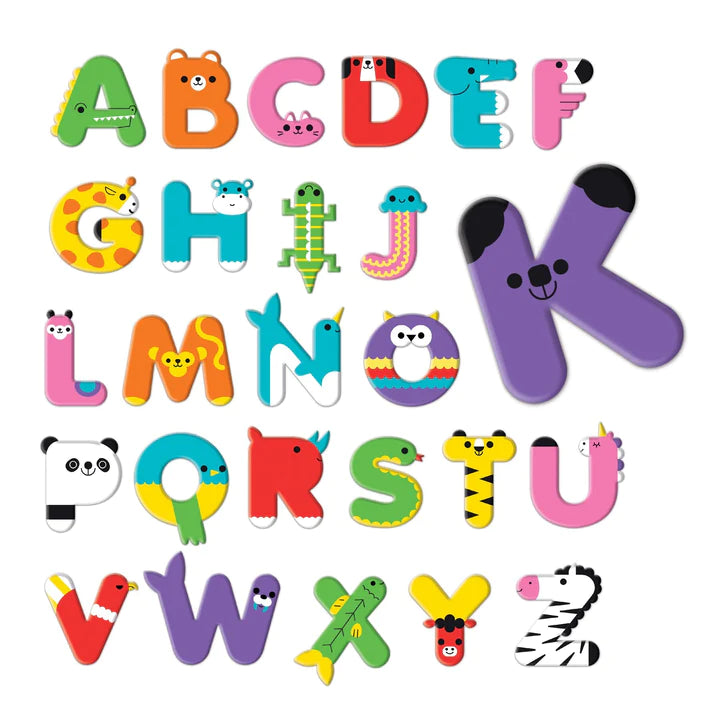 Bath Shapes - Stickable Foam Animal ABC