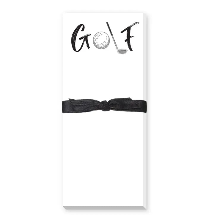 Golf - Bloc-notes mince