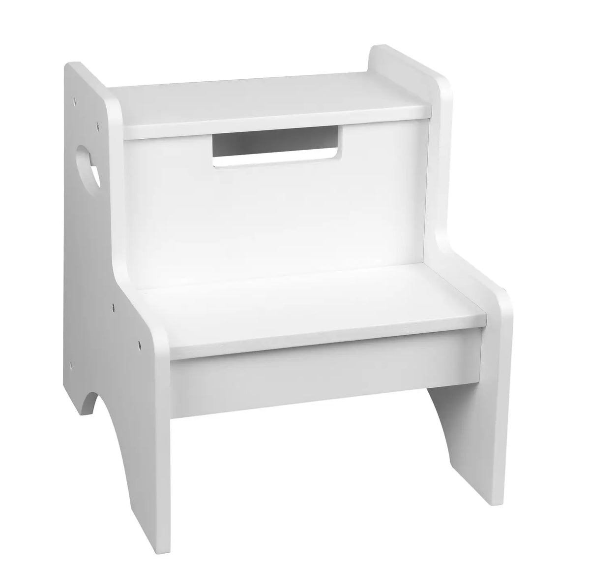 PERSONALIZED - Two Step Stool - white