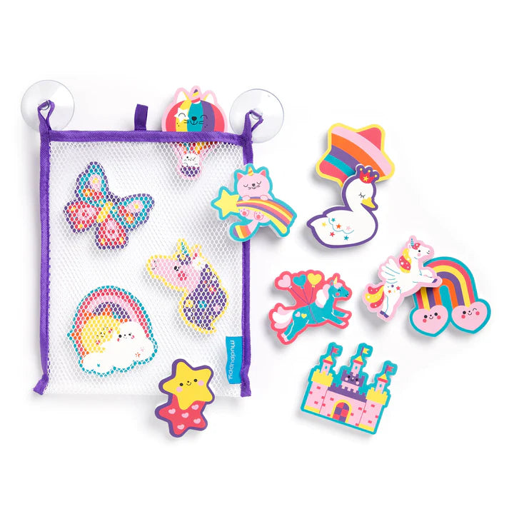 Bath Shapes - Stickable Foam Unicorn Dreams