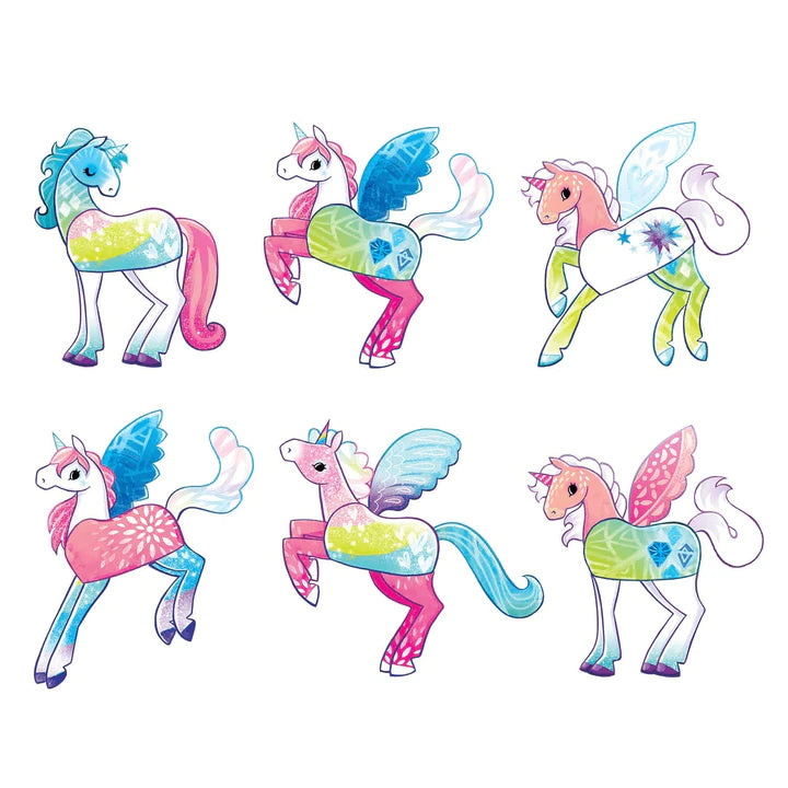 Mudpuppy PUZZLE - Unicorn Magic Magnetic Build-it