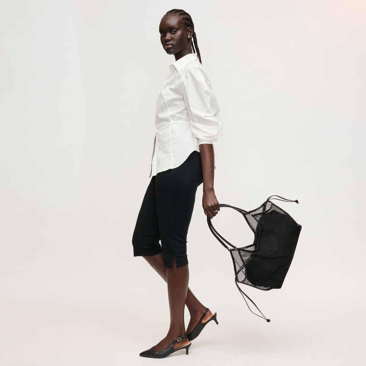 Mesh Tote - black