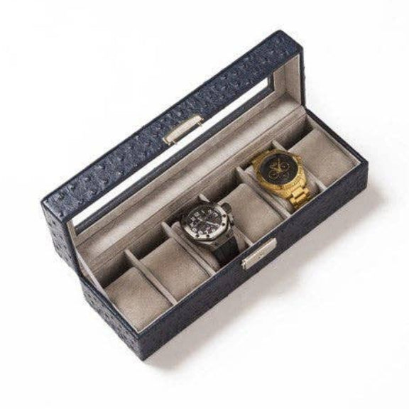 Boîte de rangement de montres personnalisée - style autruche