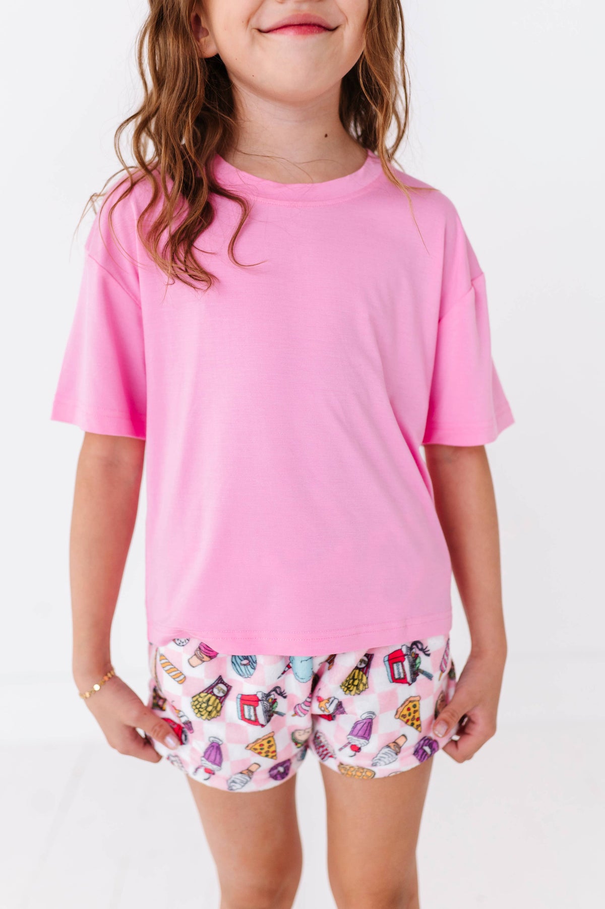 Plush Shorts - Foodie