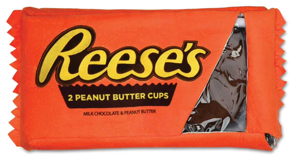 Emballage en peluche des tasses de beurre de cacahuète Reese's