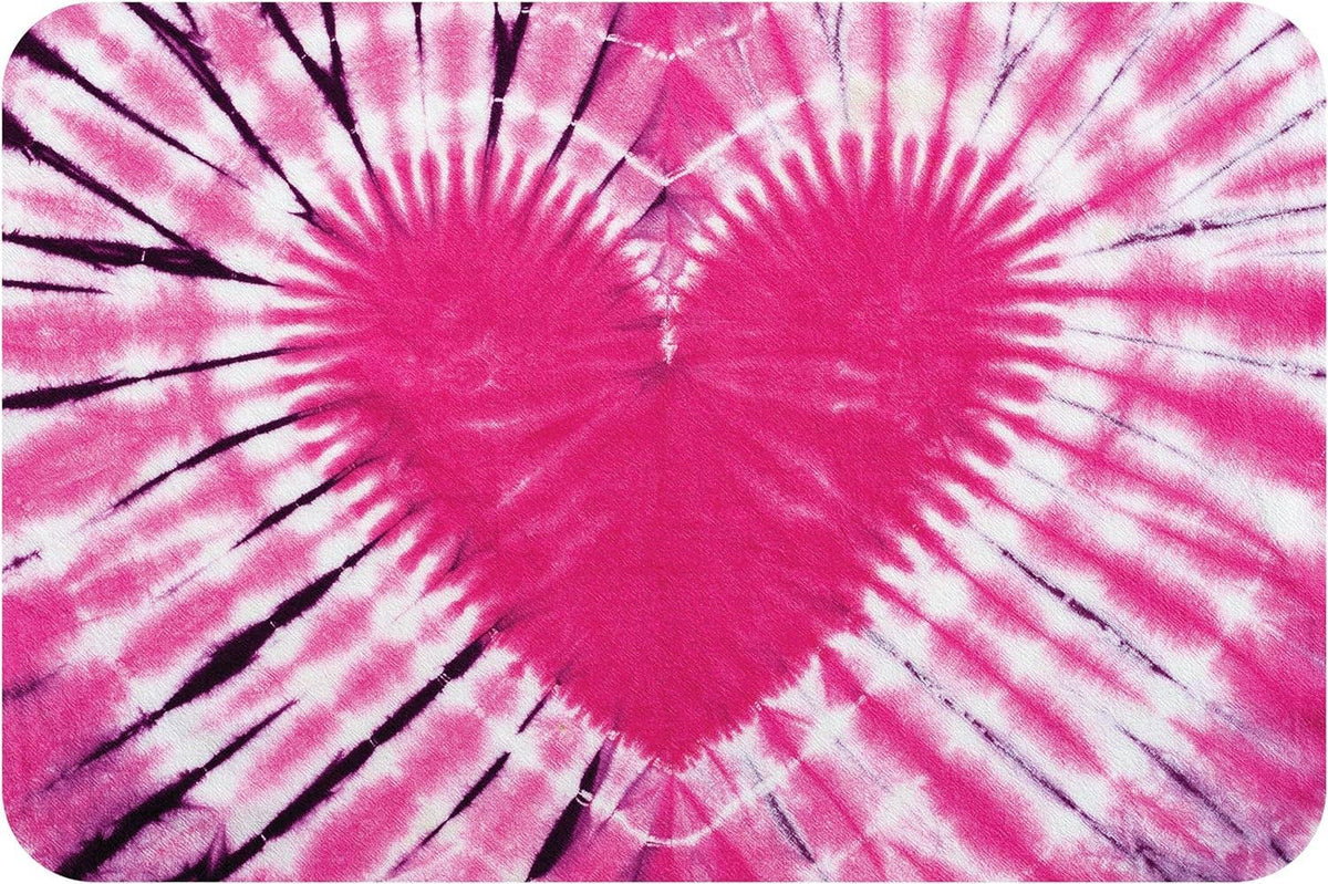 Tapis de sol Heart Camp - Rose