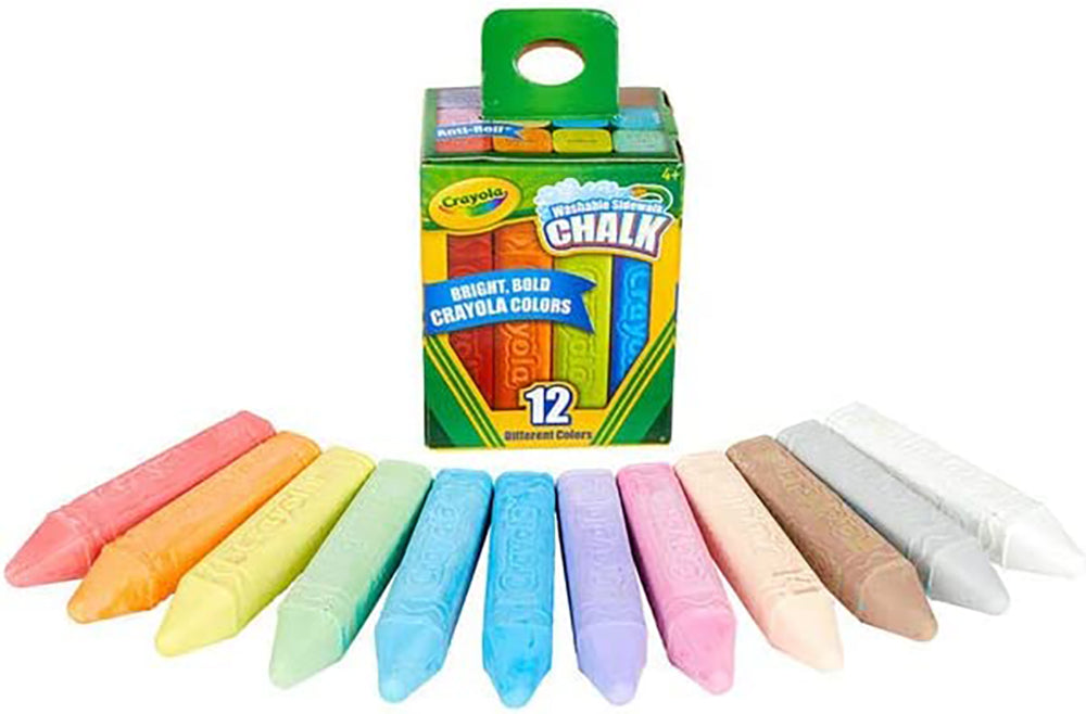 Crayola - 12 craies de trottoir