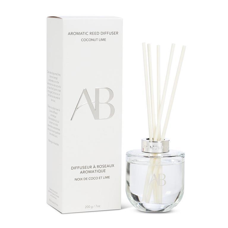 Diffuseur à bâtonnets Aromabotanical Noix de coco et citron vert