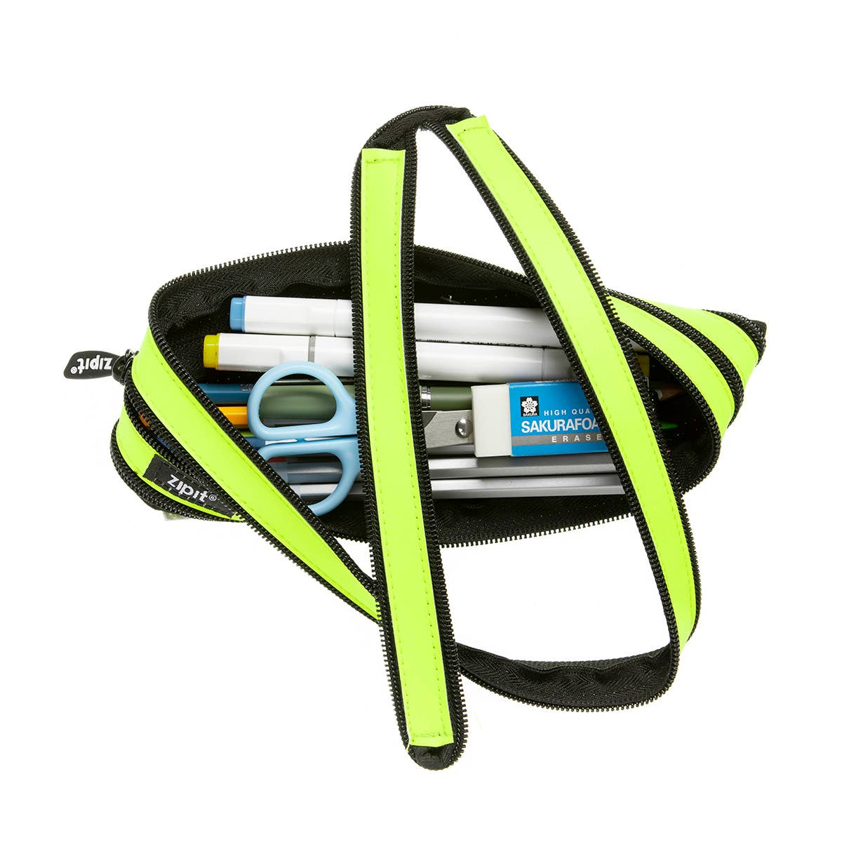 ZIPIT Monster Pencil Case - yellow