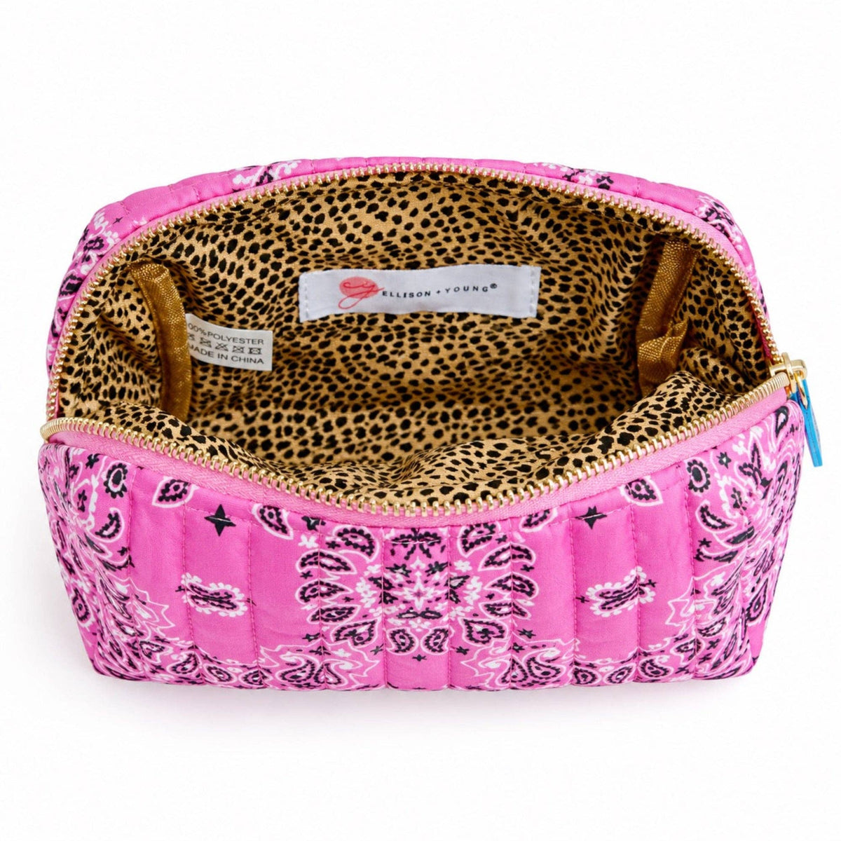 Bandana Cosmetic Case - pink