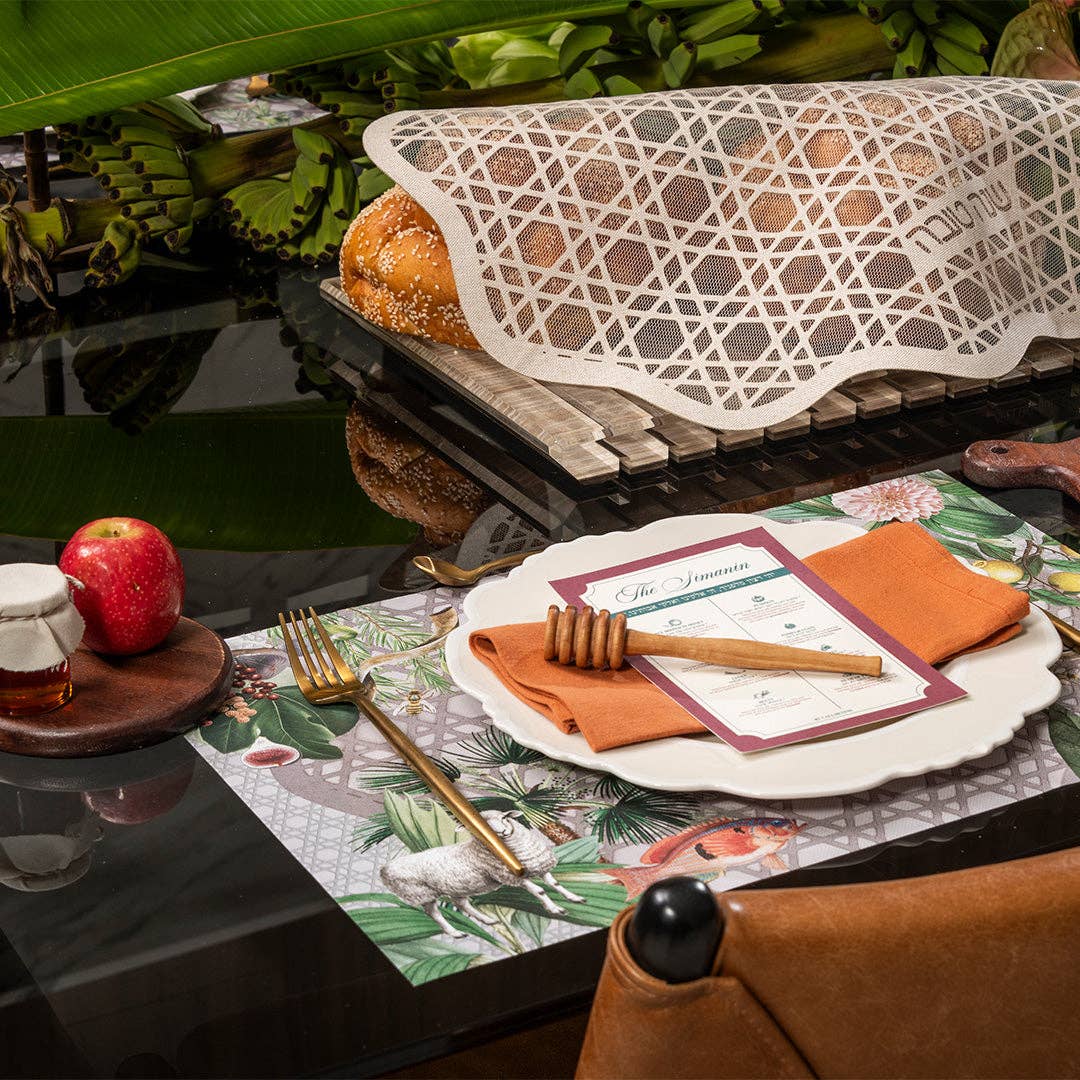 Couverture de challah pour Rosh Hashanah