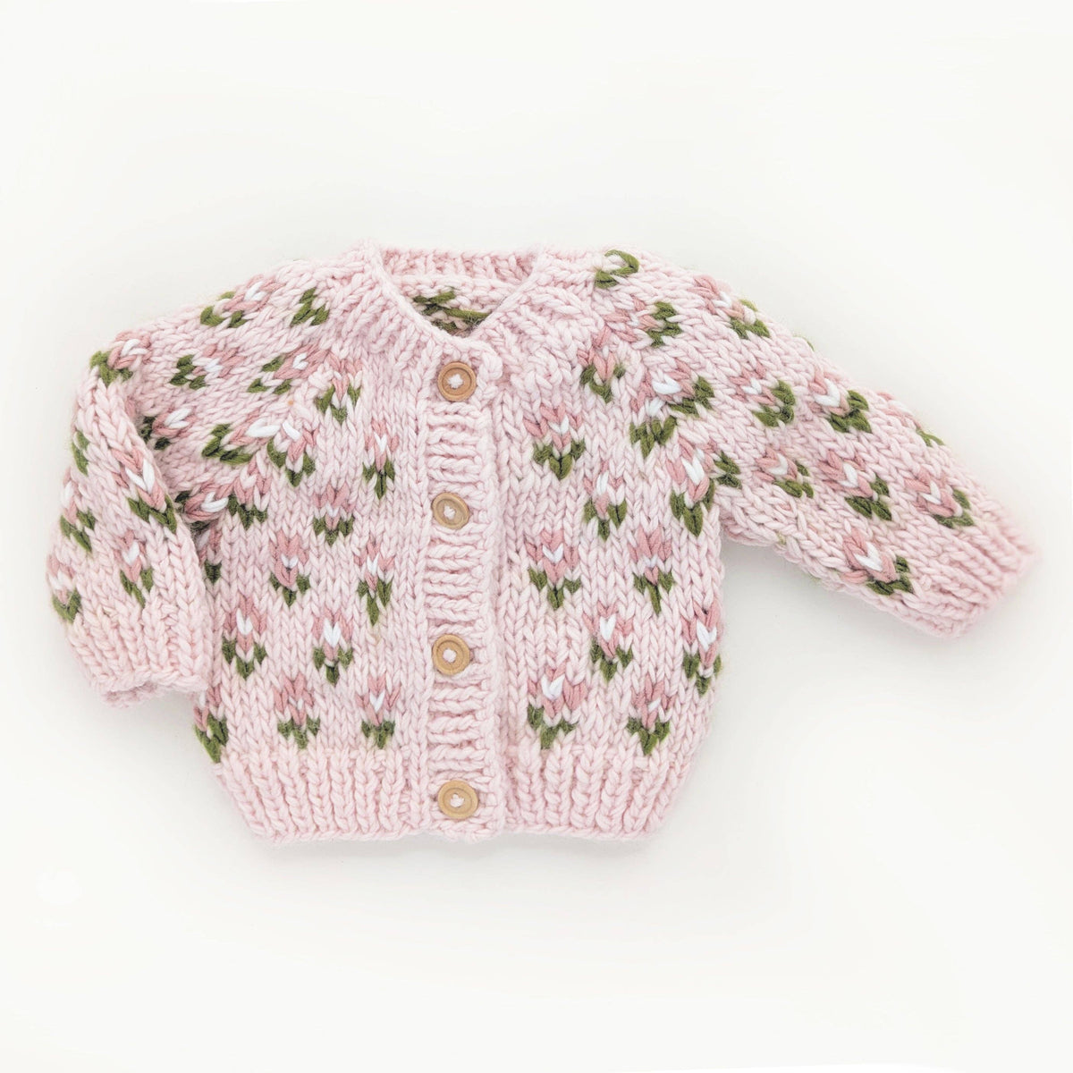 Gilet rose poudré
