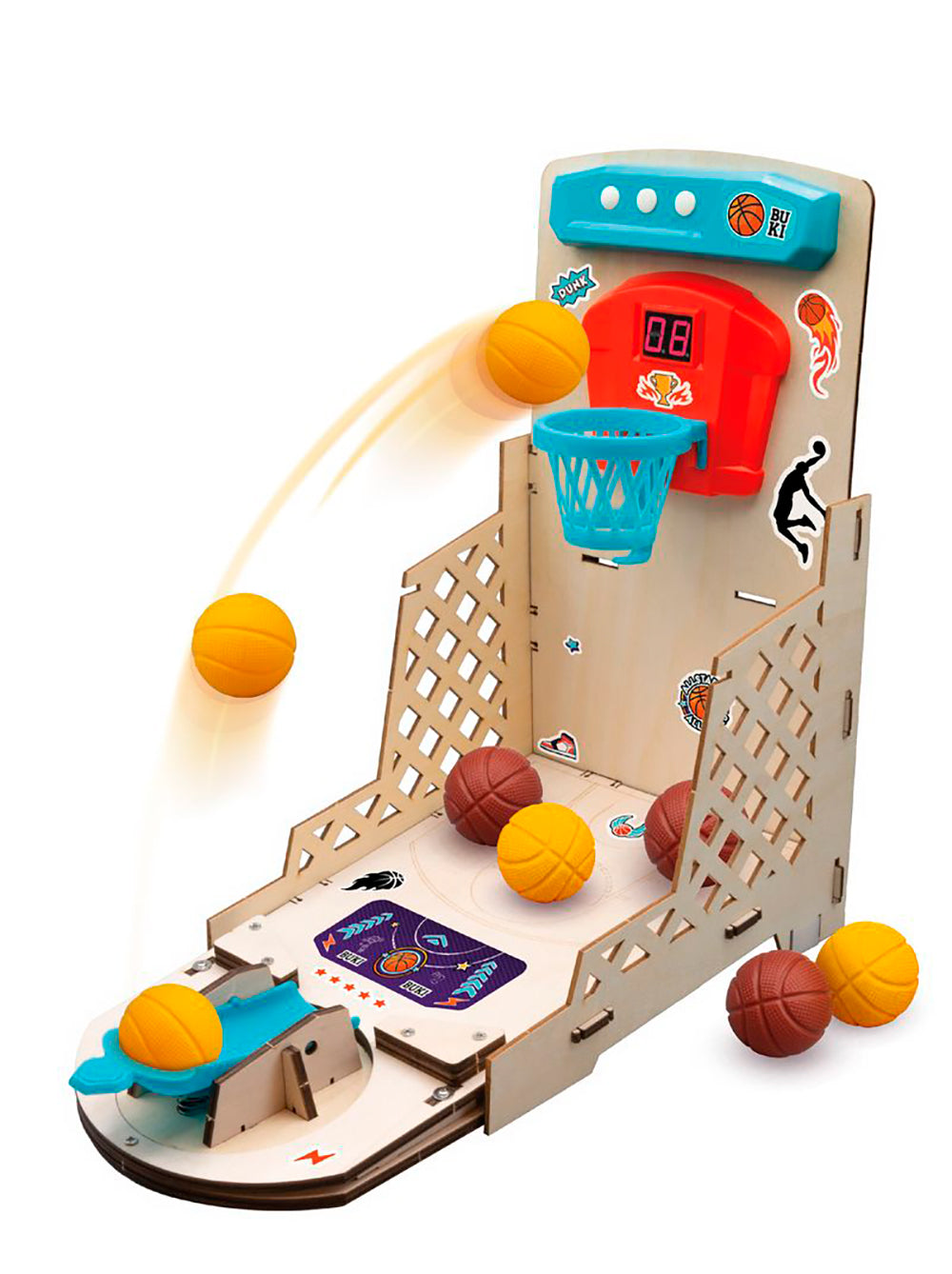 Panier de basket-ball électronique