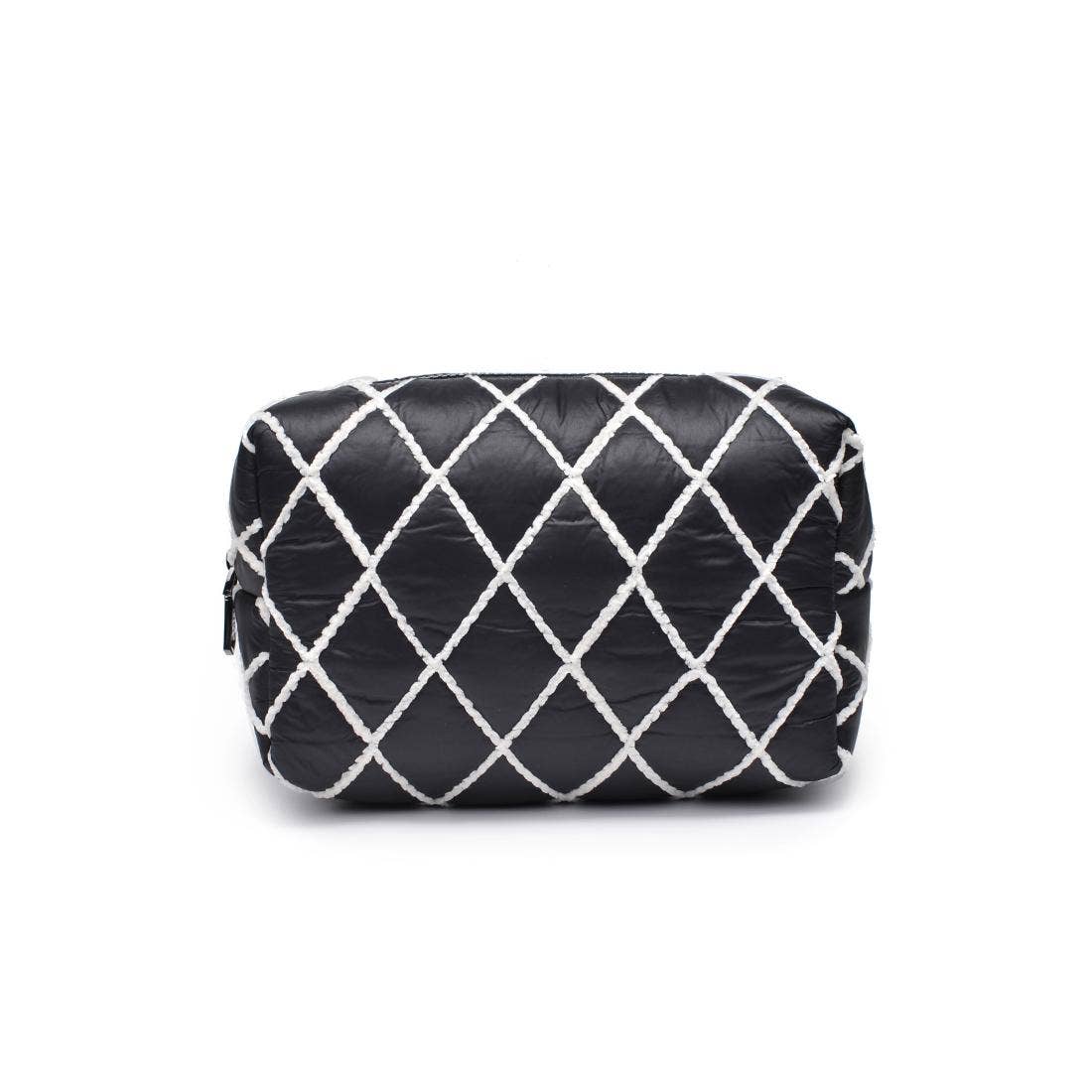 Puffer Cosmetic Pouch - black