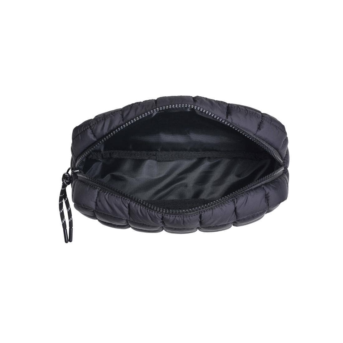 Pochette cosmétique en nylon - noire