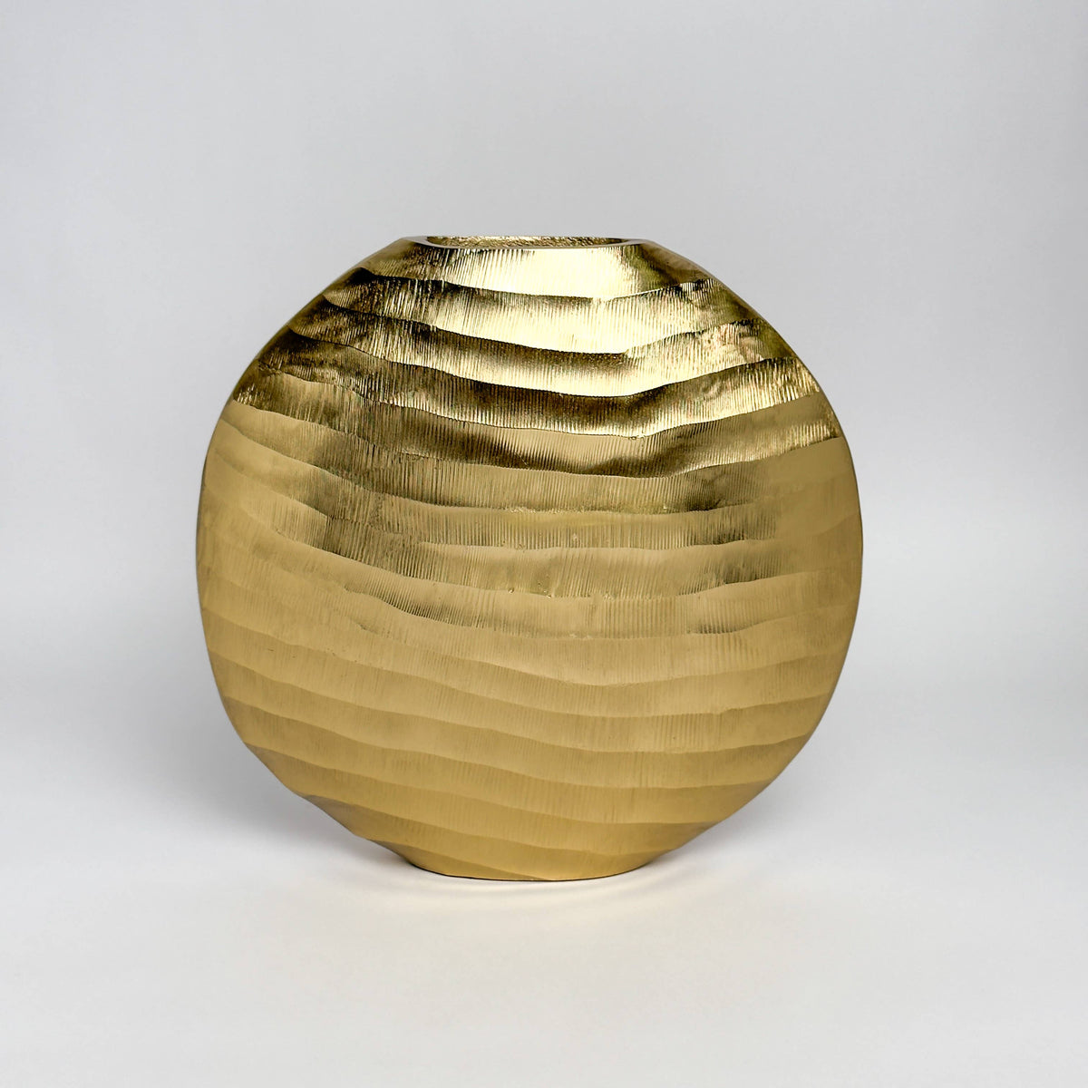 Grand vase doré