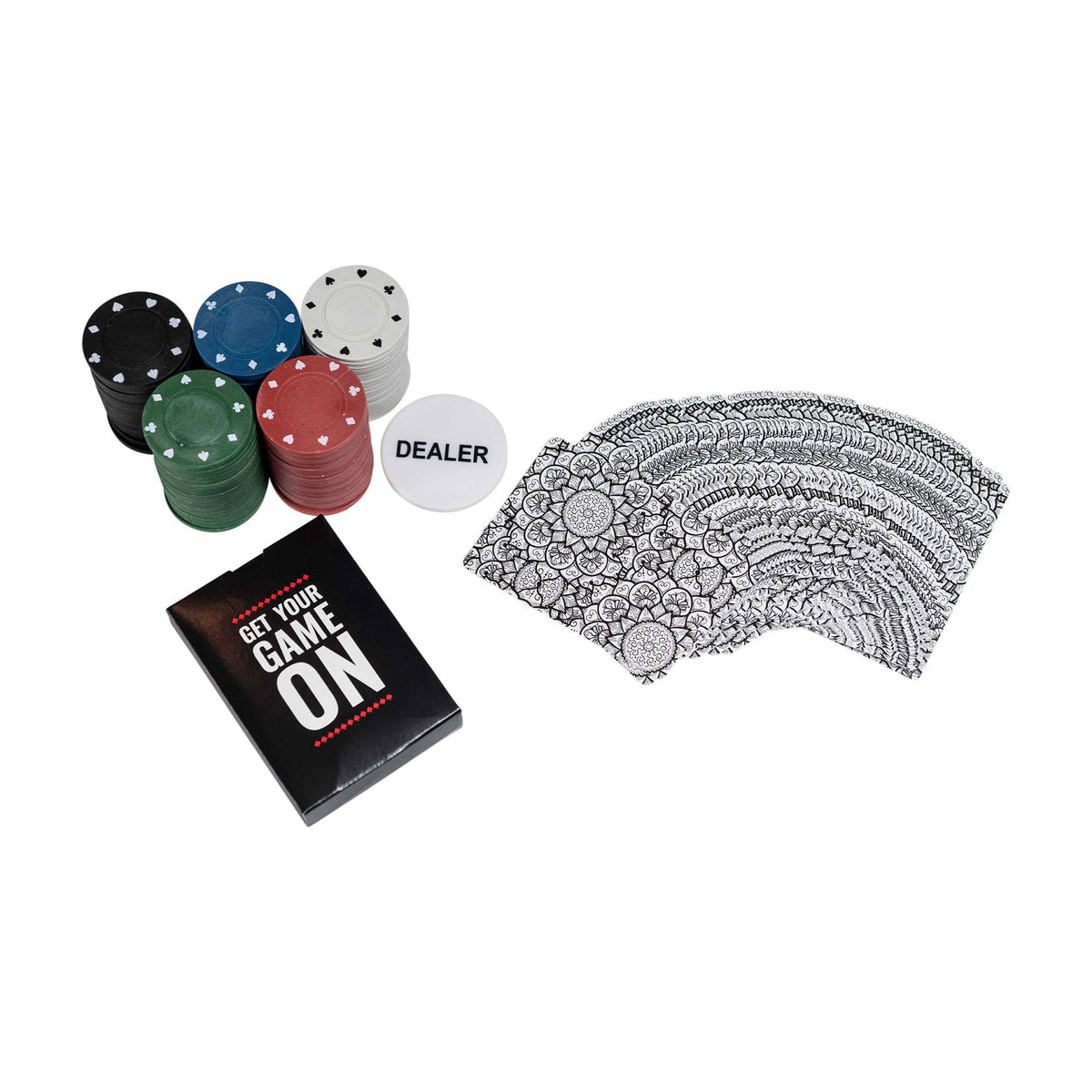 Men's Professional Poker in a Tin