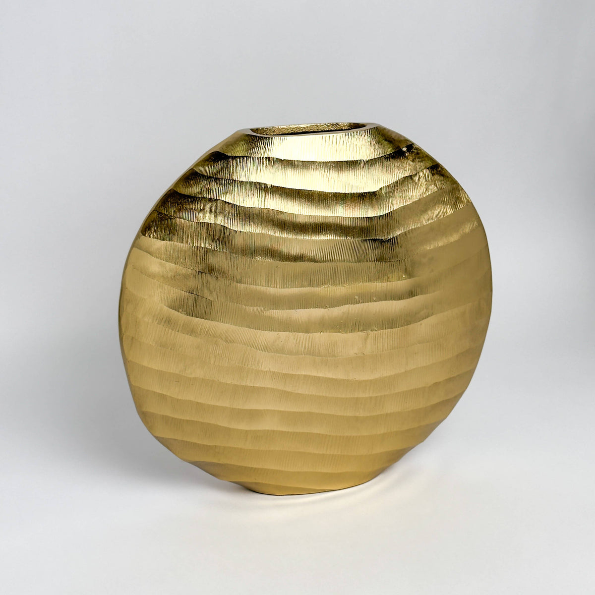 Grand vase doré