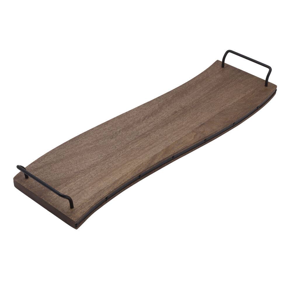 Longue planche de table en bois de manguier, 30 po