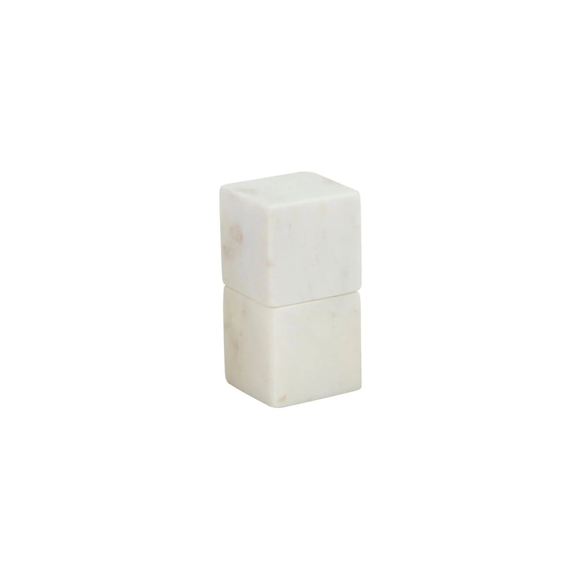 white Marble Salt And Pepper Set