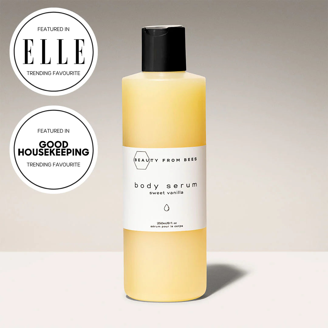 Beauty from bees- Body Serum: sweet vanilla 8oz