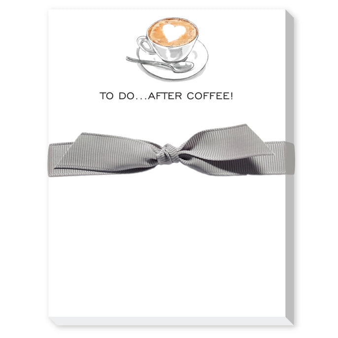 Mini bloc-notes à faire après le café 