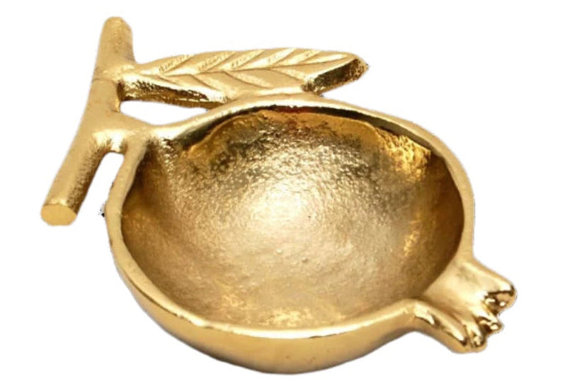 Gilded Pomegranate Bowl