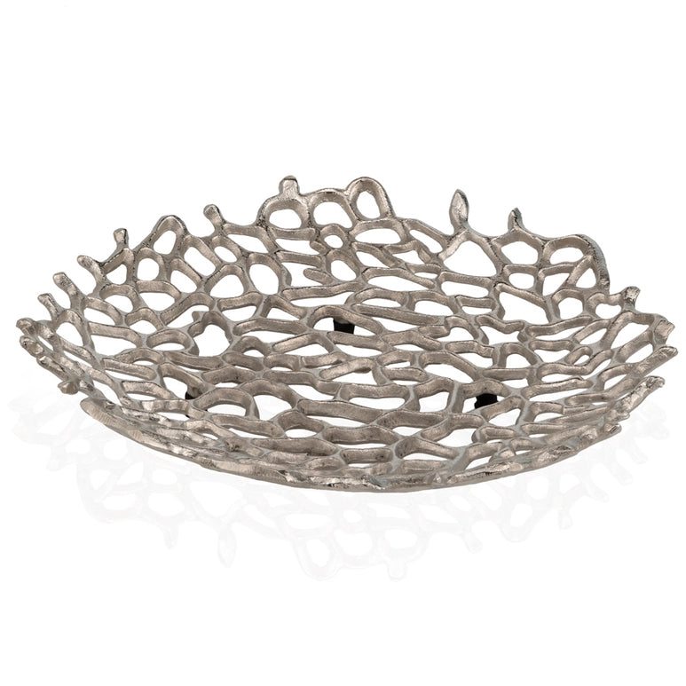 SILVER twigs Decorative Plate