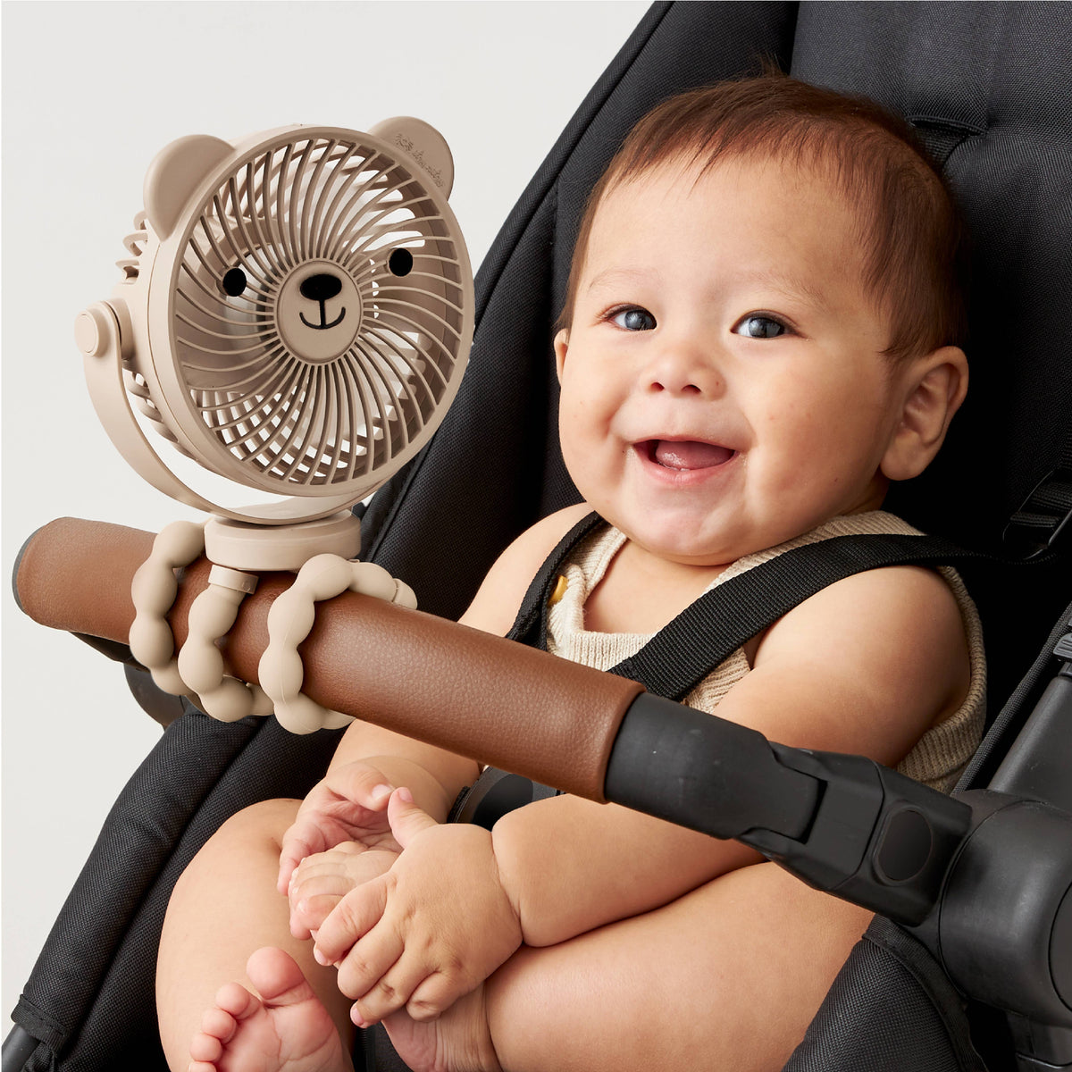 Ventilateur de poussette 3 vitesses Itzy Breeze™ : Taupe