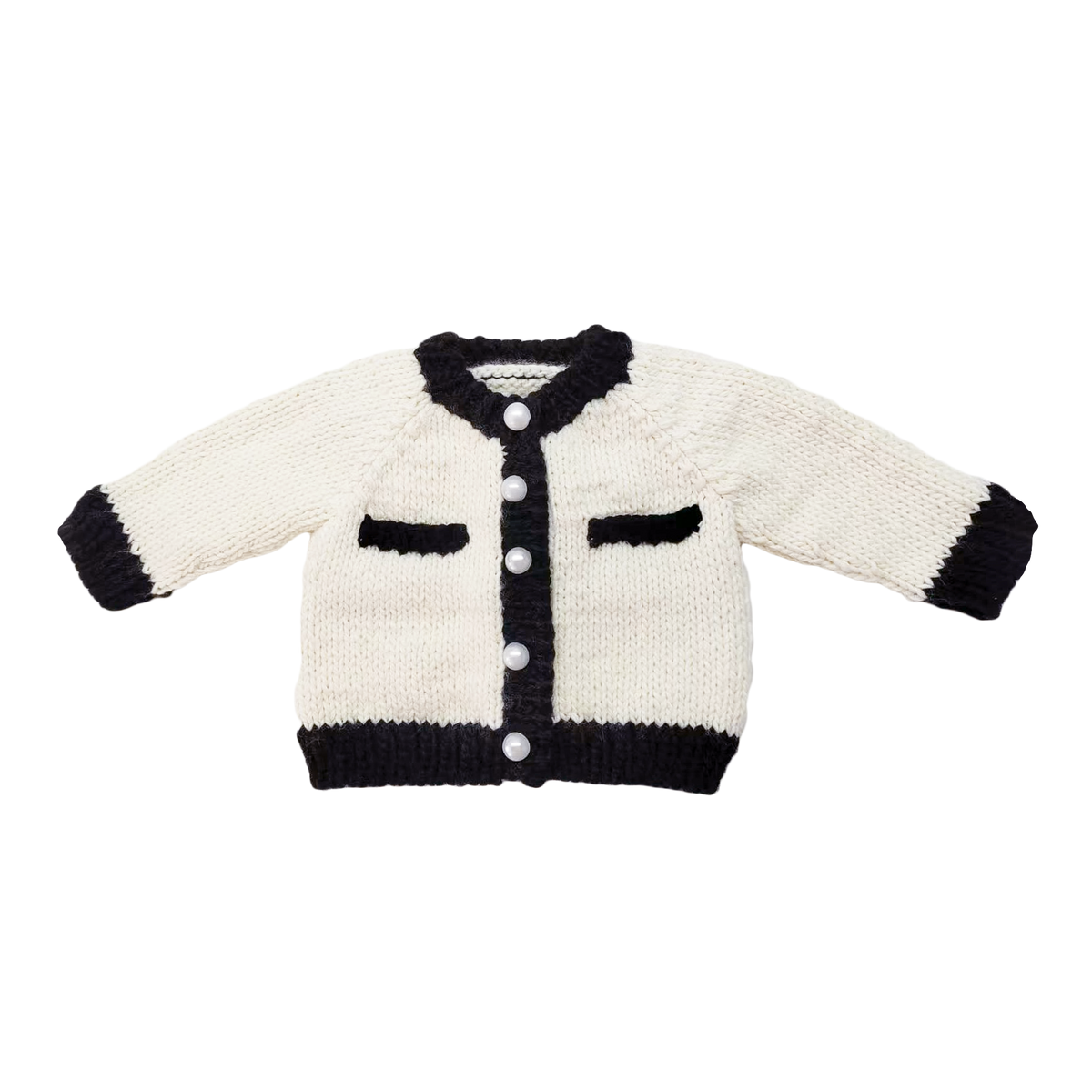 Gilet Coco - Crème Perle Noire