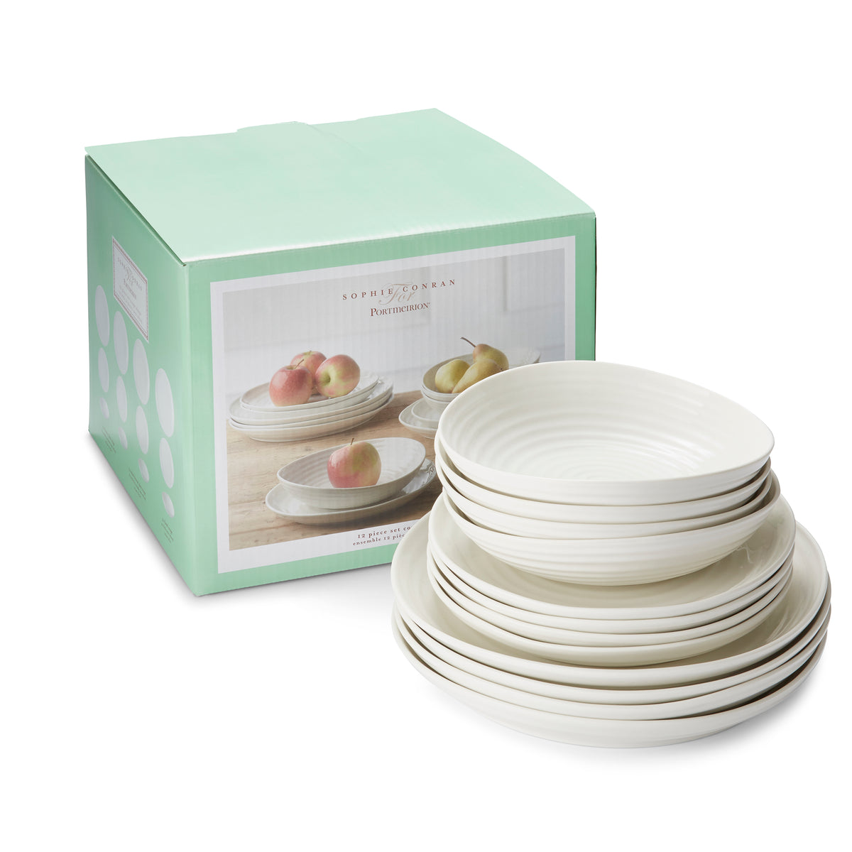 Sophie Conran White Ceramic 12 Piece Set