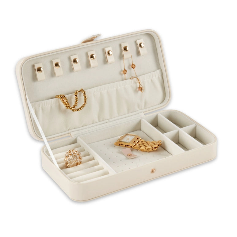 Coffret à bijoux personnalisé couleur crème